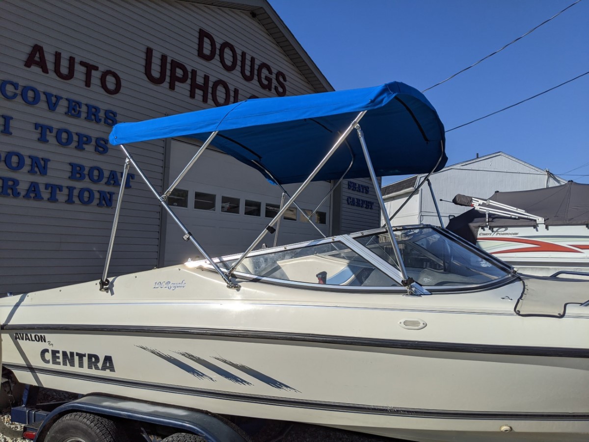 Bimini top frame, 2021
