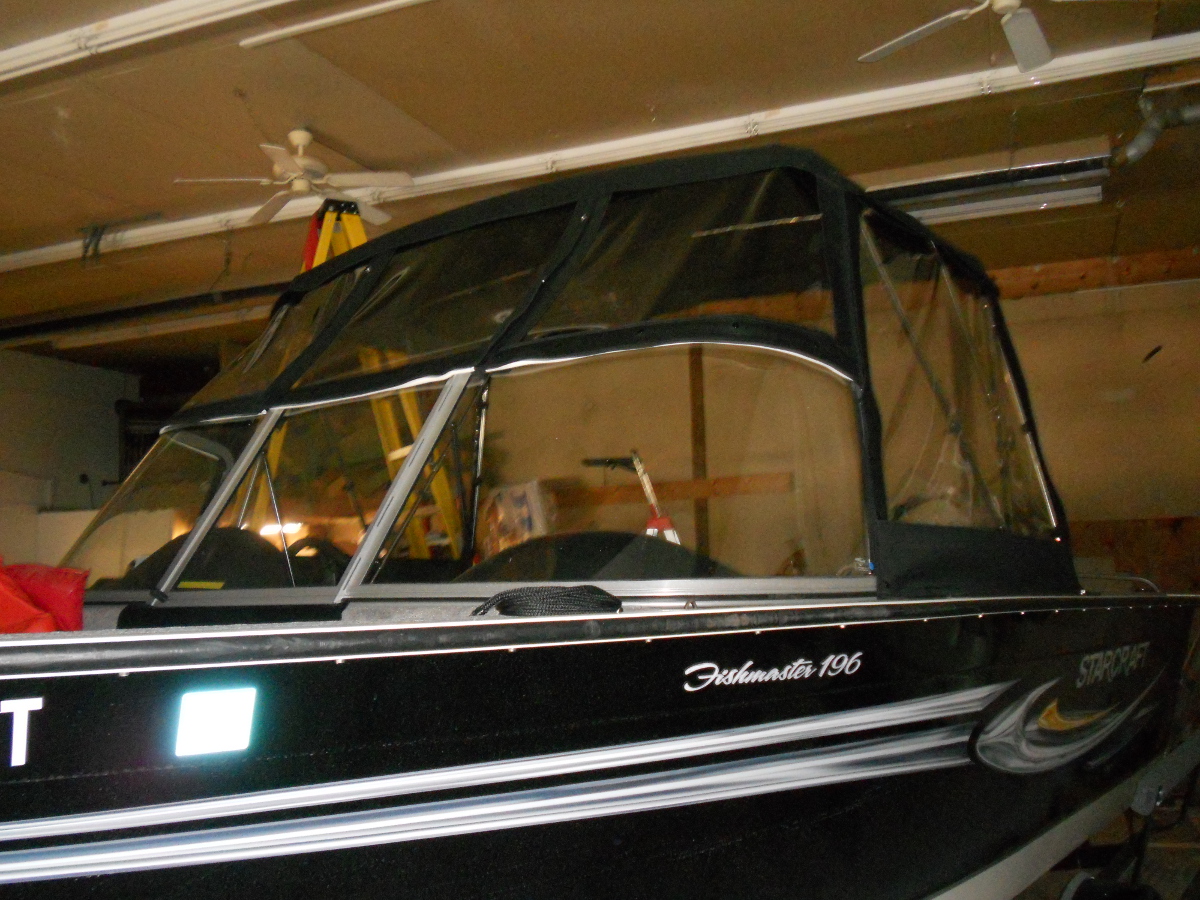 Custom bimini top