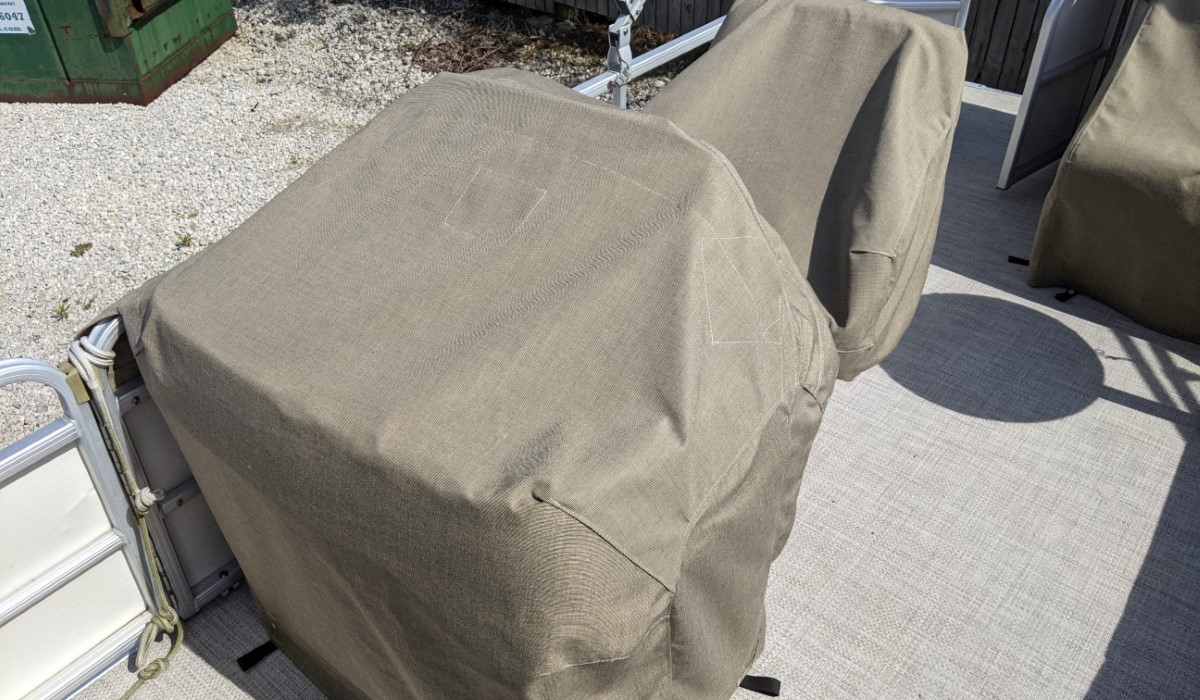 Boat cover fitted at our Barberton shop